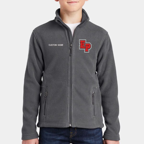 Customizable Youth Embroidered Value Fleece Jacket (Y9) Thumbnail